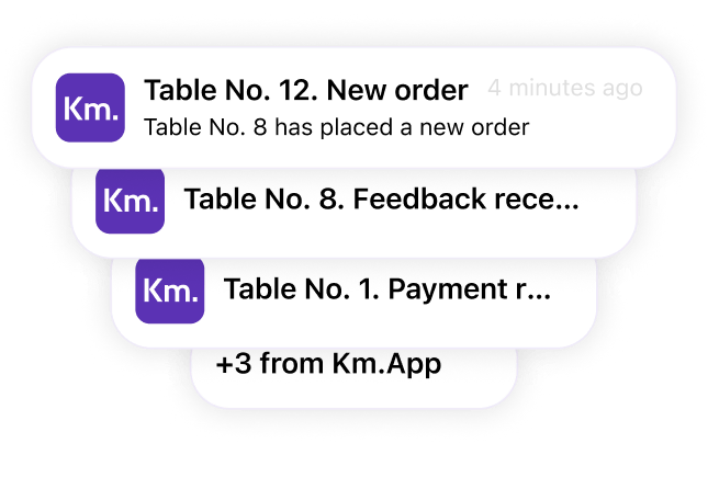 Waiter Watch Notifications